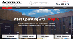 Desktop Screenshot of integritylift.com